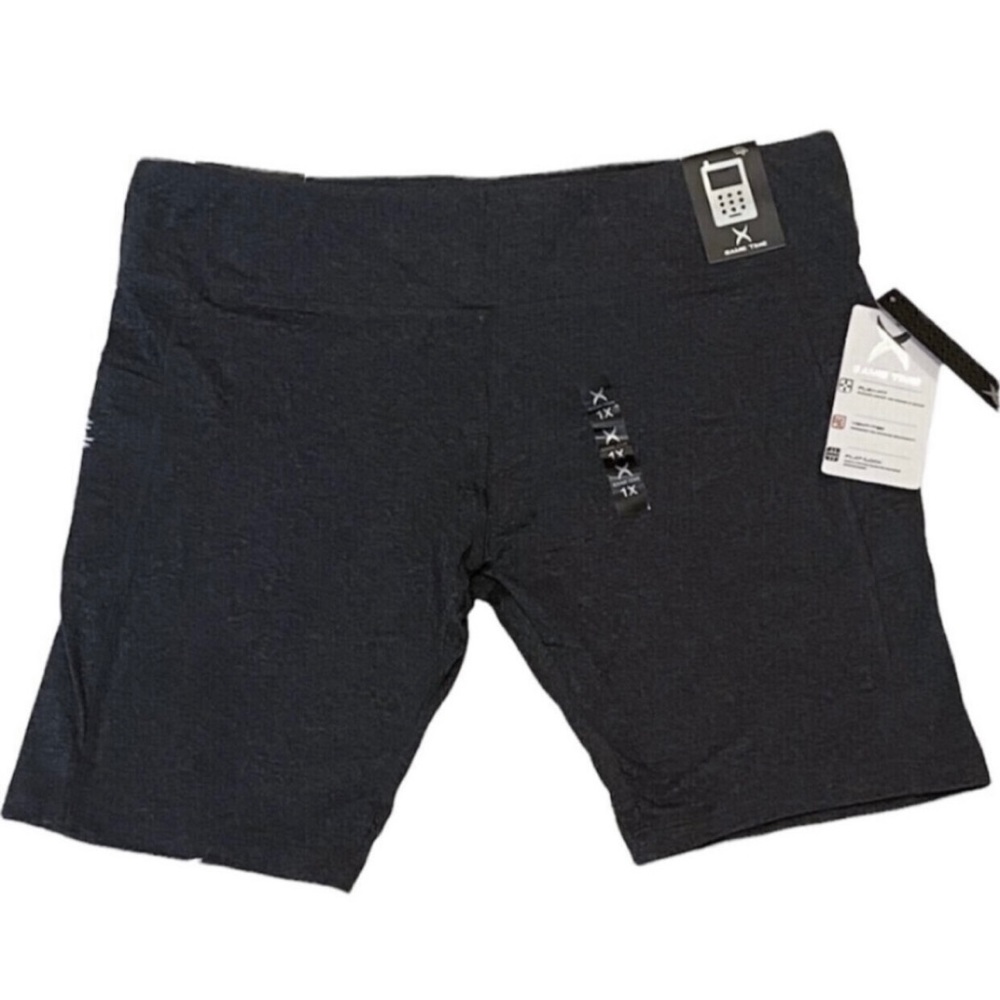 High-Rise Black Women’s Bike Shorts